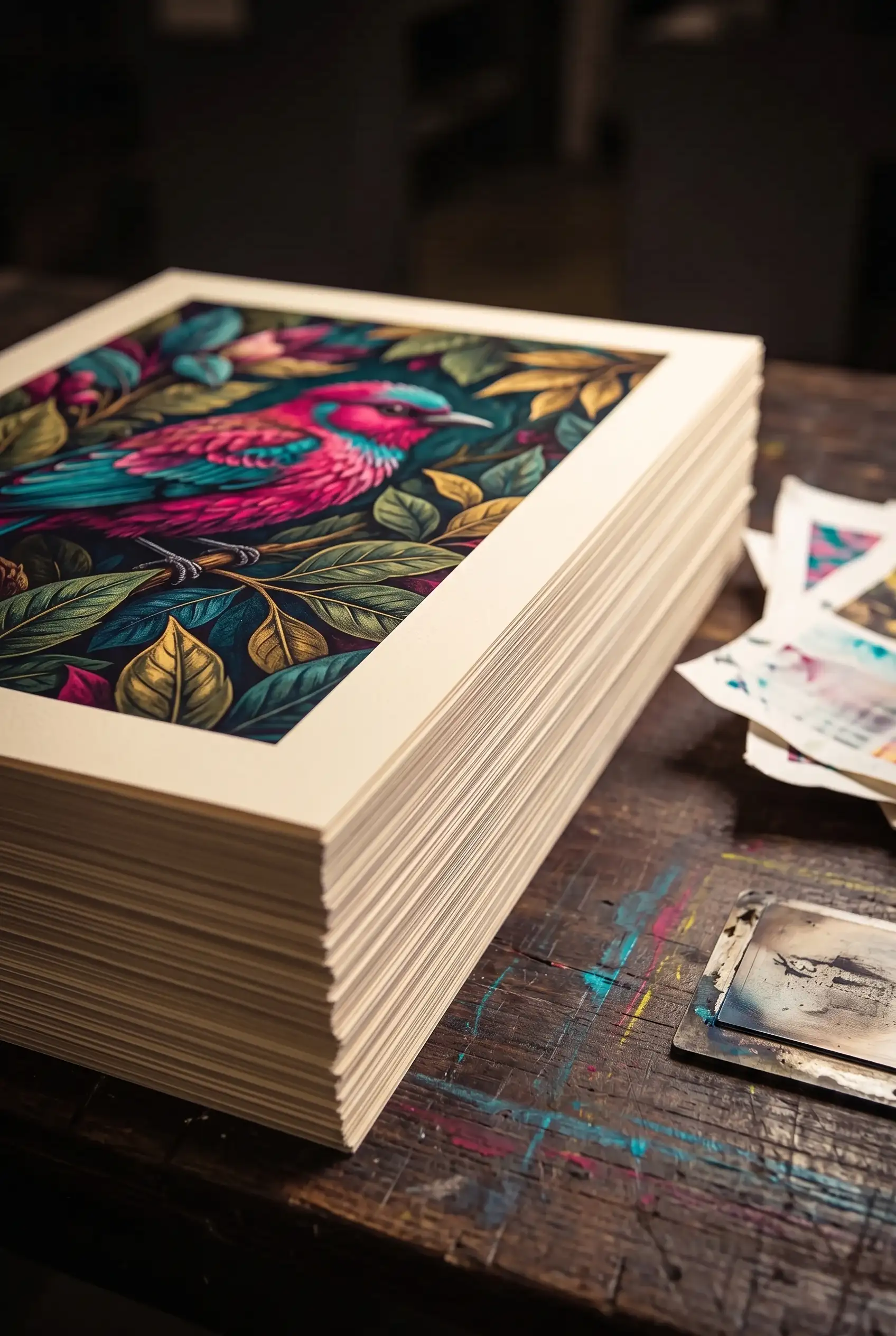 Commercial Printing Detail